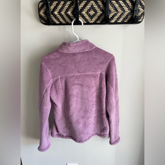 Patagonia Women's Lavender Light Purple Re-tool Quarter Snap Pullover - Small - Picture 9 of 11
